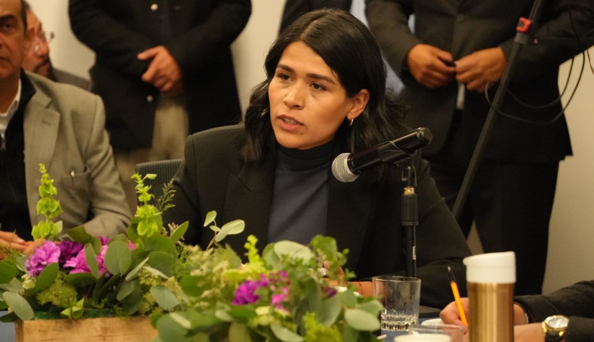 Advierte Diana Torrejón que se deben impulsar obras de calidad para los municipios y garantizar la remodelación de los pozos