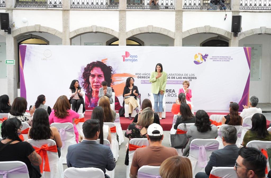 Conmemora Diana Torrejón, 30 años de la declaratoria de los derechos humanos de las mujeres