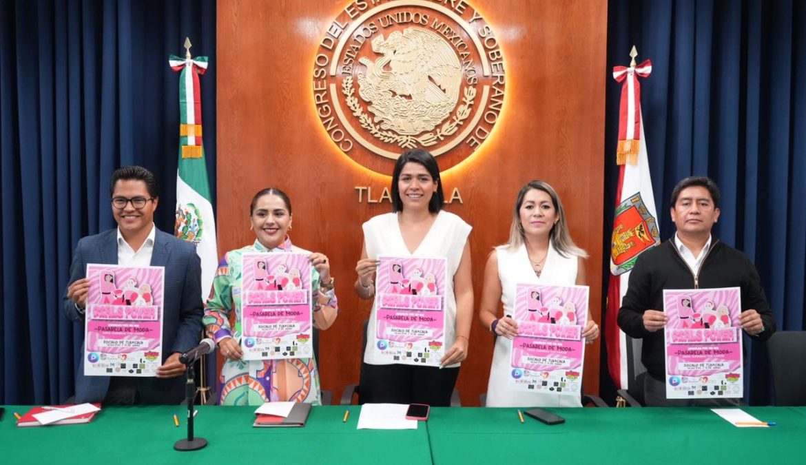 Presentan en el Congreso cartel para “Girls Power” pasarela de niñas luchando contra el cáncer