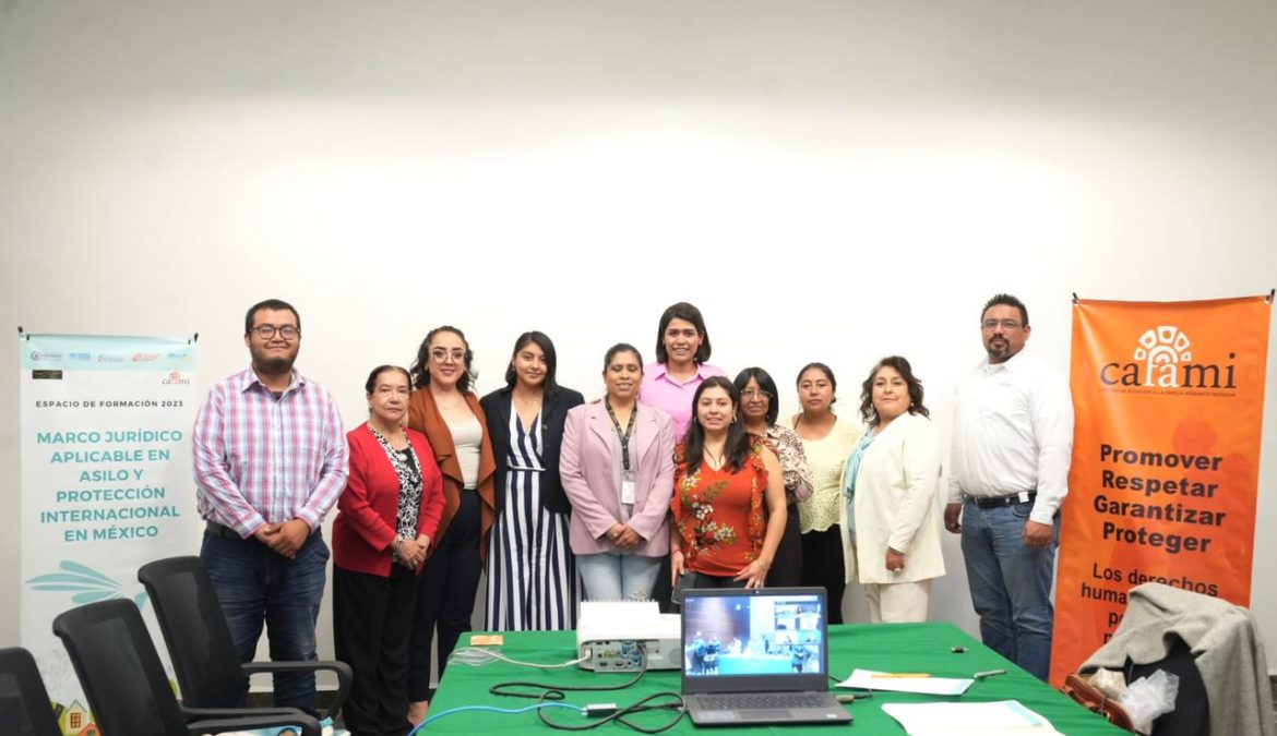 Inicia Diana Torrejón curso crítico sobre marco jurídico aplicable en asilo y protección internacional en México