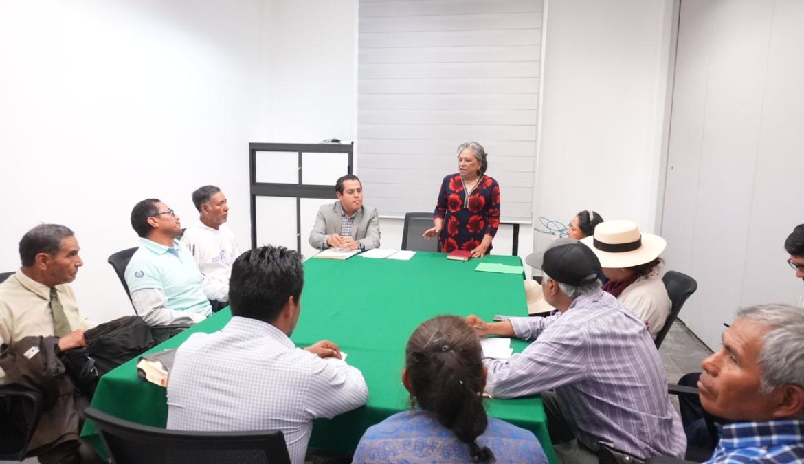 Atiende presidenta de la Comisión de Asuntos Municipales a habitantes del municipio de la Magdalena Tlaltelulco