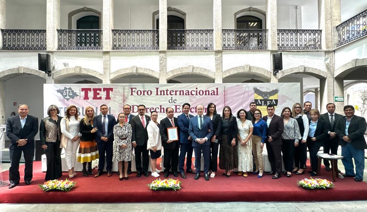 Se lleva a cabo Foro Internacional de Derecho Electoral en el Congreso del Estado