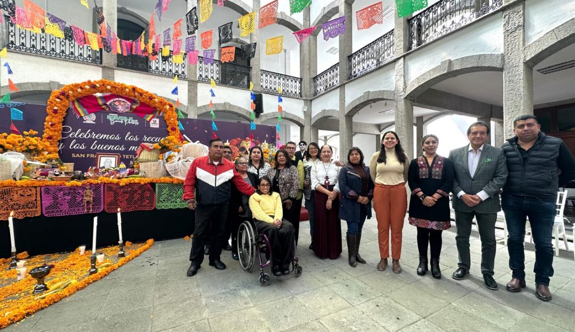 Presentan en el Congreso “primera ofrenda” de Tetlanohcan