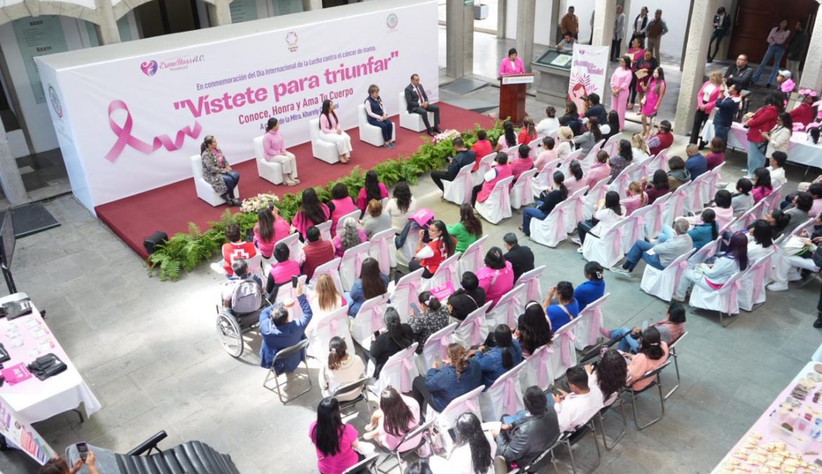 Conmemora Congreso del Estado el Día Mundial de la Lucha Contra el Cáncer de Mama