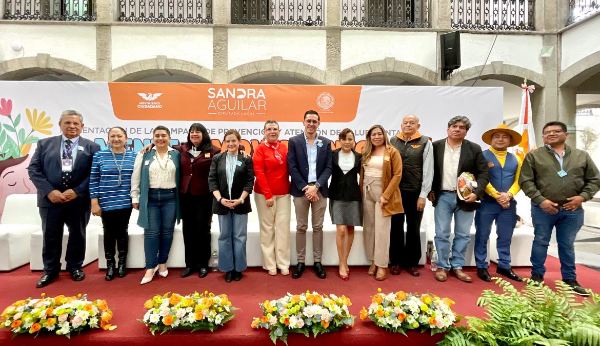 Presentó diputada Sandra Aguilar Vega, campaña de prevención y atención de salud mental