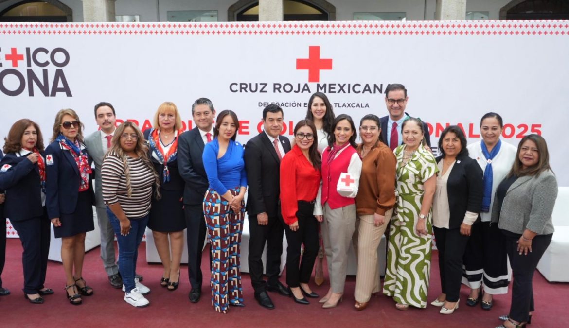 Inicia Cruz Roja Tlaxcala la Colecta Nacional 2025 en el Congreso del Estado