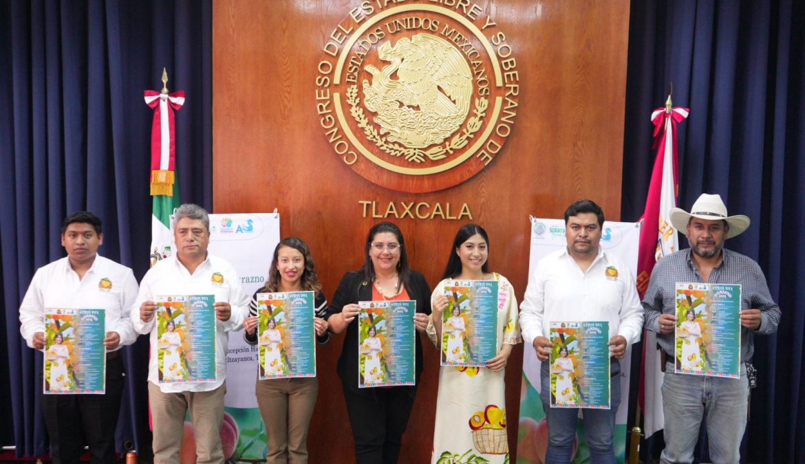 Presentan en Congreso actividades de la “Feria del Durazno 2025” Presentan en Congreso actividades de la “Feria del Durazno 2025”