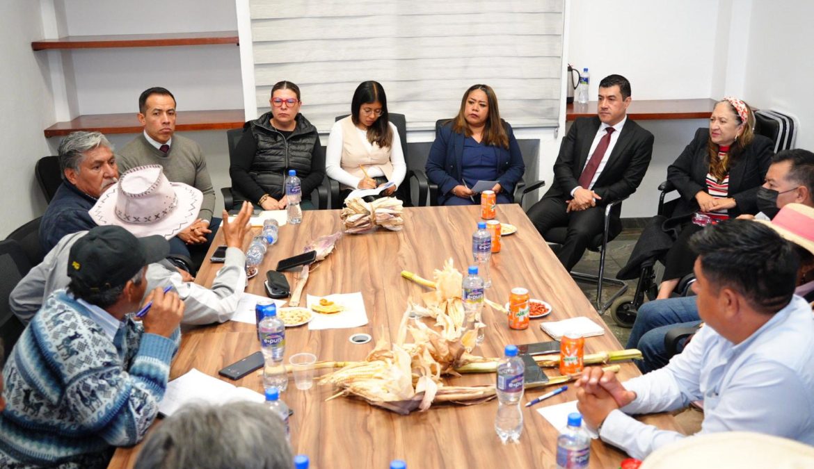 Congreso recibe a dirigentes y organizaciones campesinas