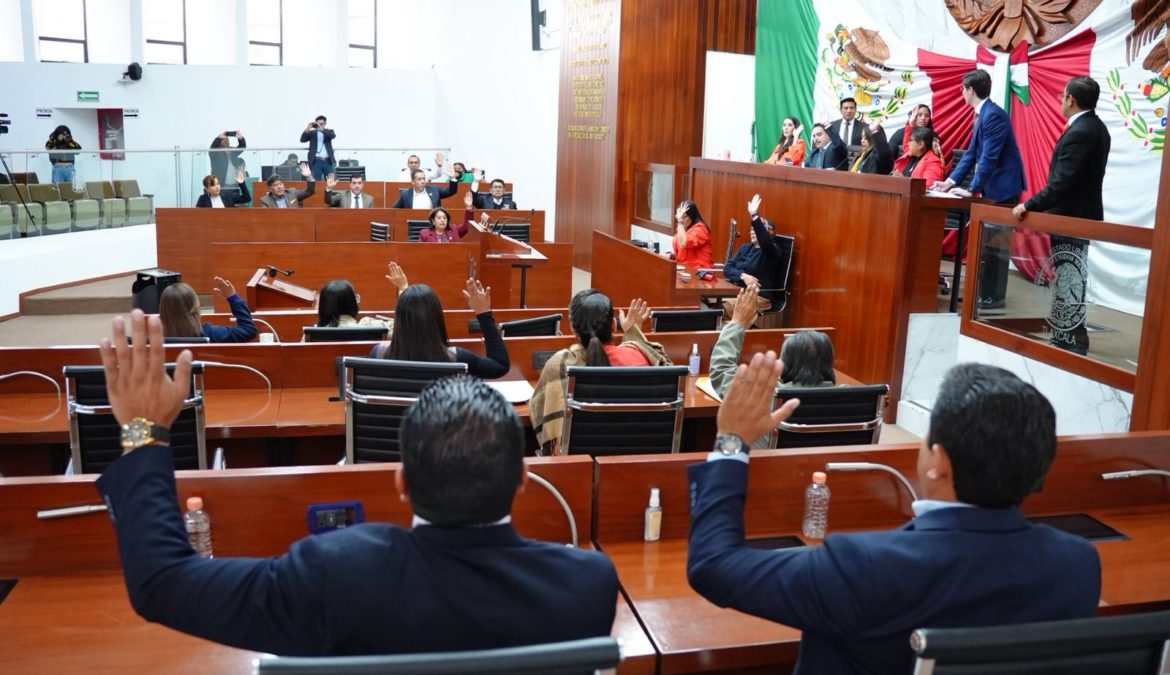 Aval unánime del Congreso a la actualización financiera de Tlaxcala