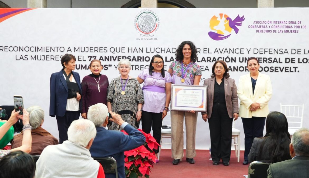Entregan en el Congreso la presea “Eleanor Roosevelt” en reconocimiento a mujeres defensoras de los derechos humanos Entregan en el Congreso la presea “Eleanor Roosevelt” en reconocimiento a mujeres defensoras de los derechos humanos