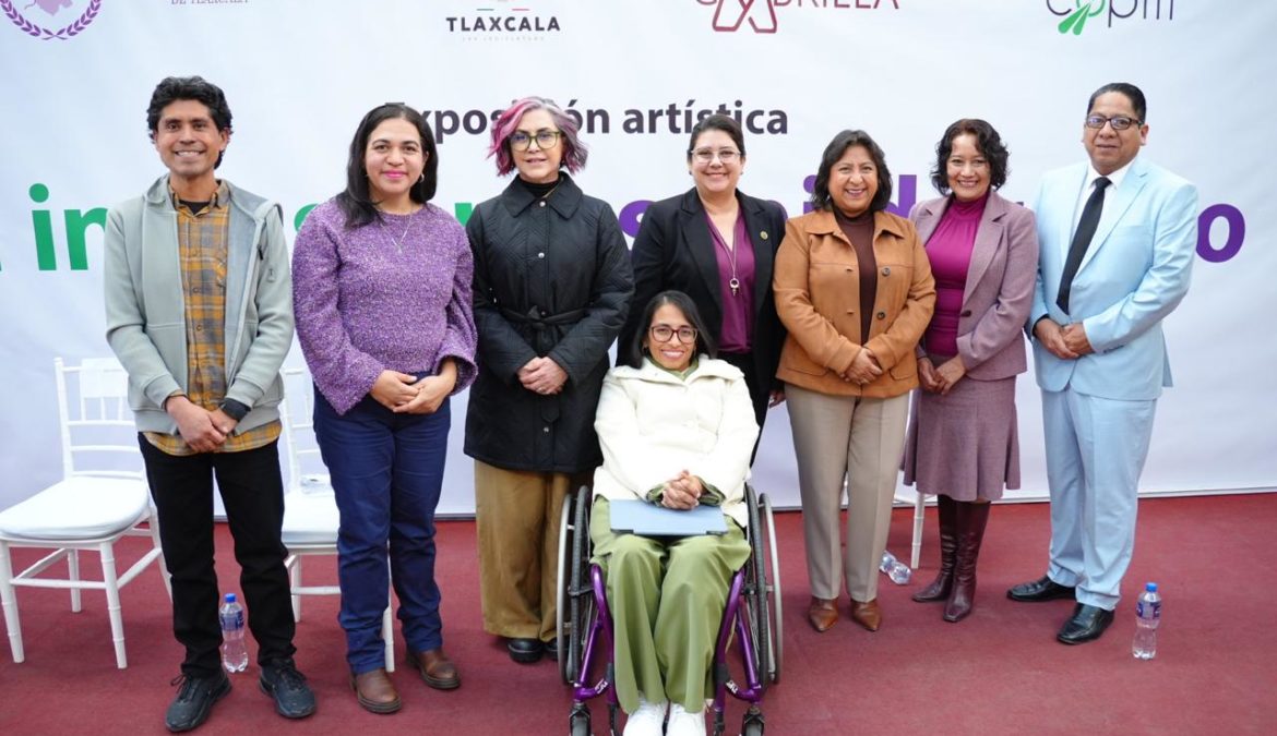 Inauguran en el Congreso la expo artística “La Inclusión es mi Derecho”