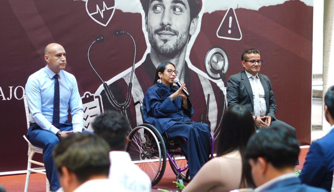 Promueve Gabriela Hernández cultura de prevención laboral en el Congreso del Estado