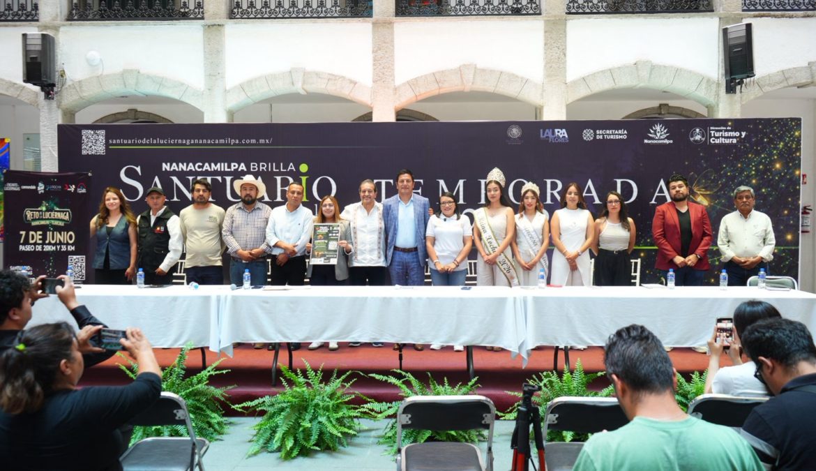 Presenta Nanacamilpa la Temporada de Luciérnagas 2026 en el Congreso del Estado