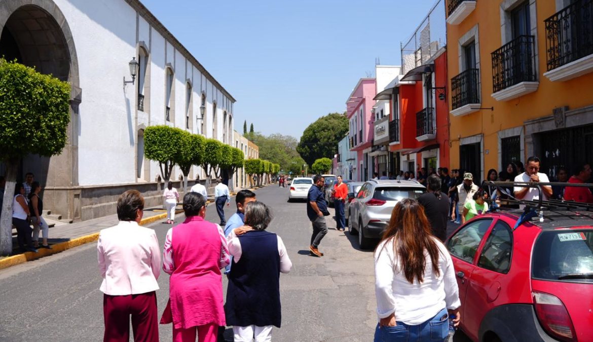 Participa Congreso del Estado en el Primer Simulacro de Sismo 2026