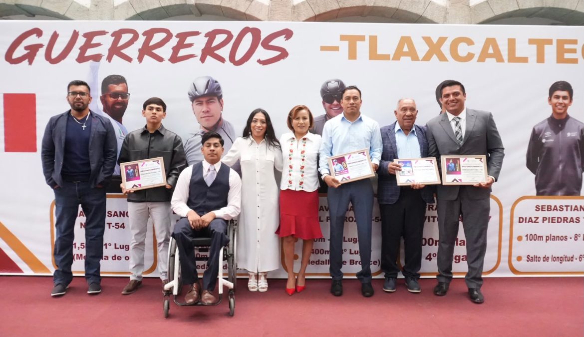 Reconoce Diputada Madai Pérez a atletas tlaxcaltecas que brillaron en el World Para Athletics Grand Prix 