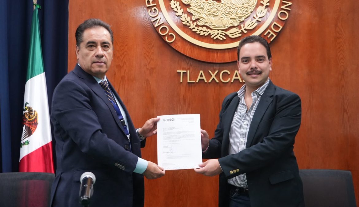 Recibe Congreso constancia de conclusión del Censo Nacional de Poderes Legislativos Estatales 2026