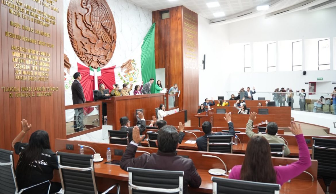 Por unanimidad aprueba Congreso de Tlaxcala minuta federal sobre nacionalidad única para titulares de los Poderes Ejecutivos